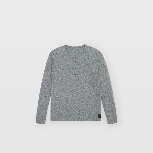 Club Monaco Color Grey Heathered Henley