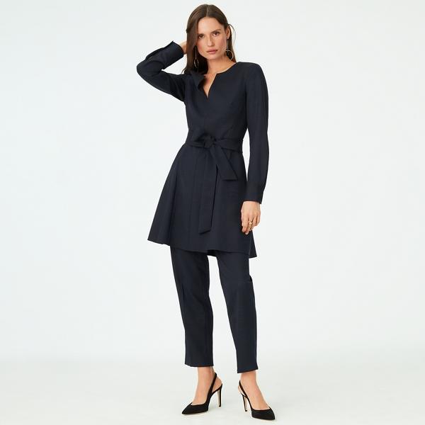 Club Monaco Kasca Pin-dot Dress