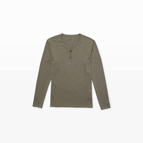 Club Monaco Color Green Long-sleeve Henley
