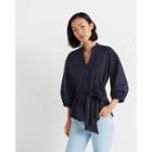 Club Monaco Tunic Wrap Top