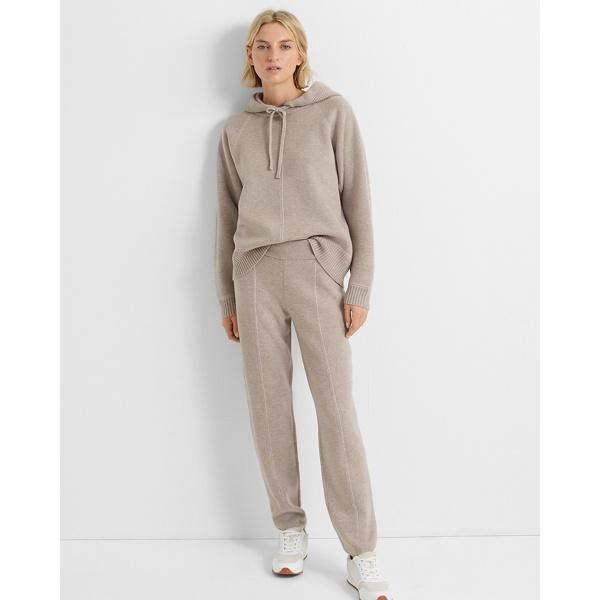 Club Monaco Grey Double-faced Sweater Pant