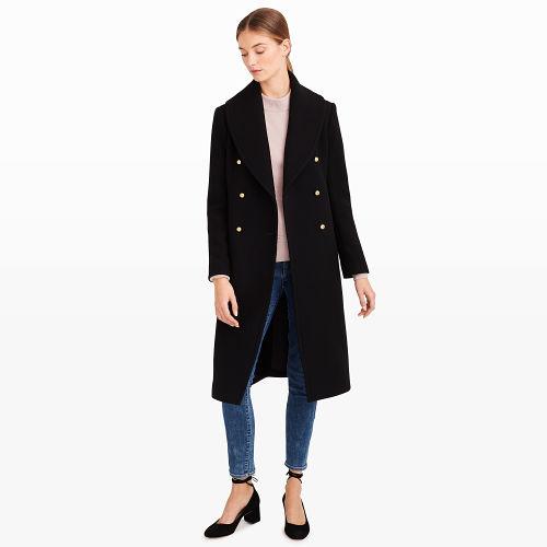 Club Monaco Color Black Cahndisse Coat