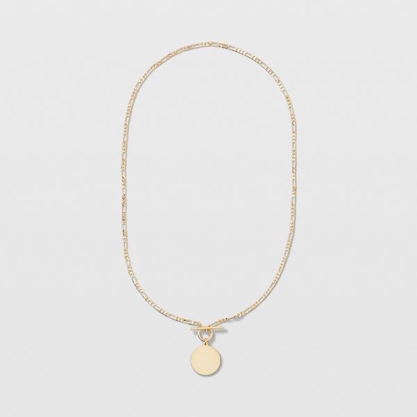 Club Monaco Serefina Long Coin Necklace