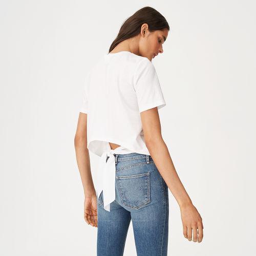 Club Monaco Color White Desta Top