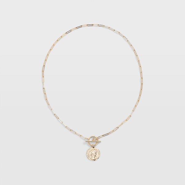 Club Monaco Gold Serefina Long Chain Necklace