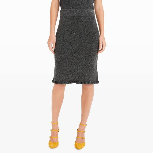Club Monaco Color Grey Zina Sweater Skirt