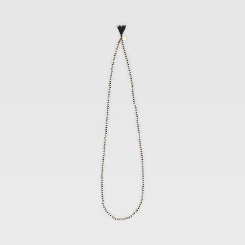 Club Monaco Color Black Long Bibi Necklace