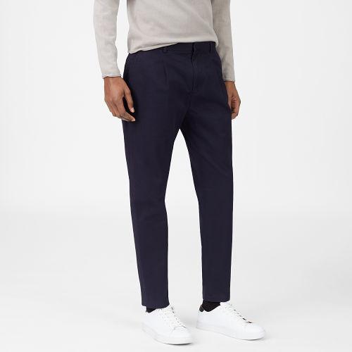 Club Monaco Color Blue Pleated Chino