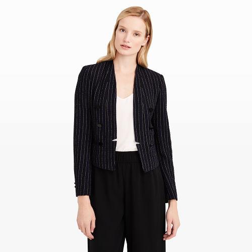 Club Monaco Color Black Lila Jacket