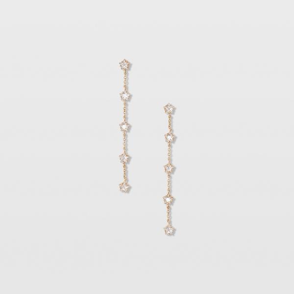 Club Monaco Star Drop Earrings
