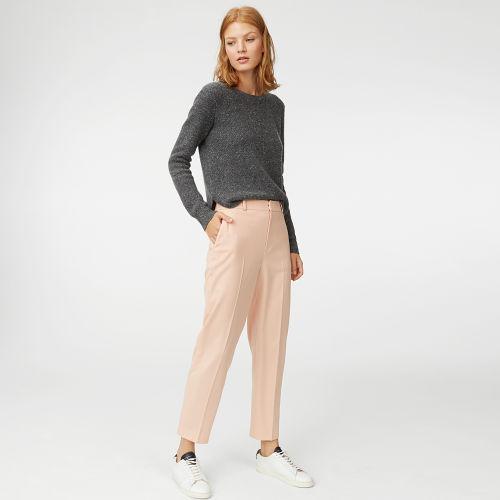 Club Monaco Color Pink Betia Straight Pant