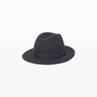 Club Monaco Color Black Wool Felt Hat