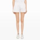 Caroline Constas Color White Caroline Constas Pleated Short