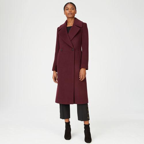 Club Monaco Color Purple Daylina Coat