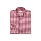 Club Monaco Color Burgundy Mix Made In The Usa Dress Shirt