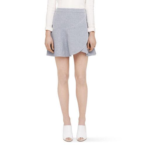 Club Monaco Color Blue Liora Skirt