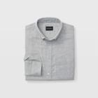 Club Monaco Slim Double-faced Gray Shirt