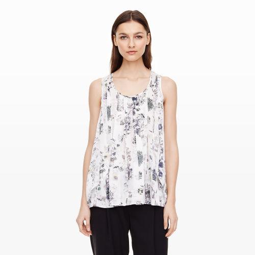 Club Monaco Color White Eryn Print Tank