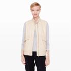 Club Monaco Eden Leather Vest In Size Xs