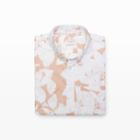Club Monaco Color Pink Short-sleeve Floral Shirt