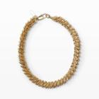 Club Monaco Color Gold Estelle D V Raven Necklace In Size One Size