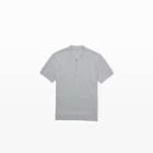 Club Monaco Color Grey Short-sleeve Quarter Zip