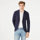 Club Monaco Color Blue Harris Wharf Pique Blazer