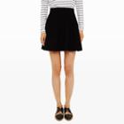 Club Monaco Color Black Carly Pleated Sweater Skirt