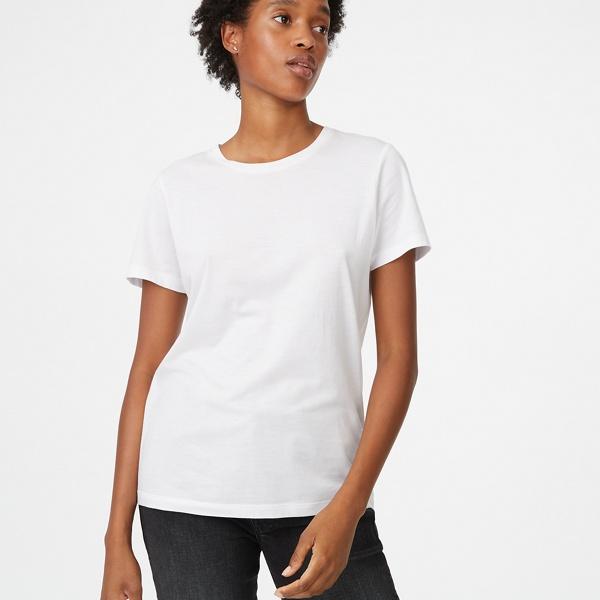 Club Monaco White Leary Tee