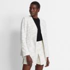 Club Monaco White/ Navy Marrylynne Tweed Jacket