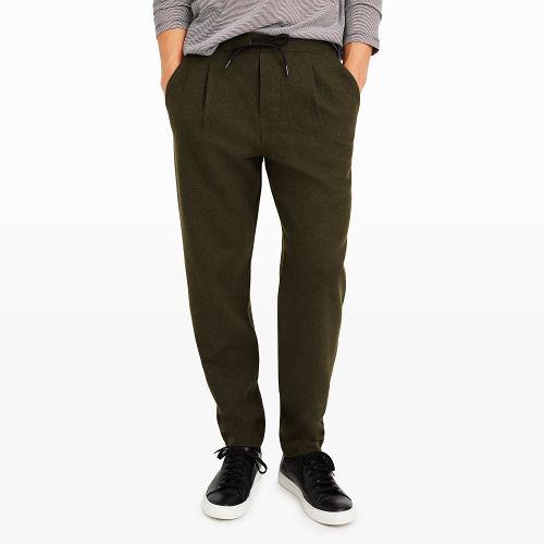 Club Monaco Color Grey Brushed Wool Pant