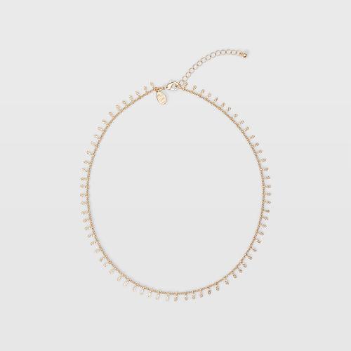 Club Monaco Color Gold Short Charm Necklace