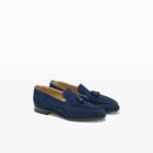 Club Monaco Color Blue Tricker's Tassel Loafer