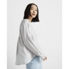 Club Monaco Shirred Popover Top