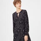 Club Monaco Blue Multi Islynn Dress