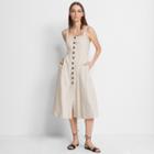 Club Monaco Flax Piqua Linen Dress