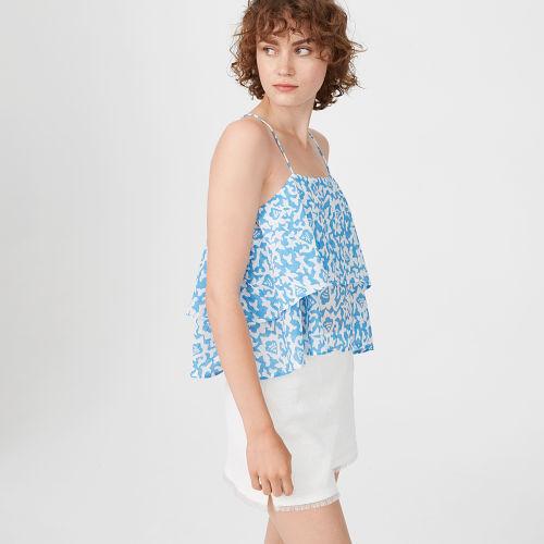 Club Monaco Color Blue Ravyn Top