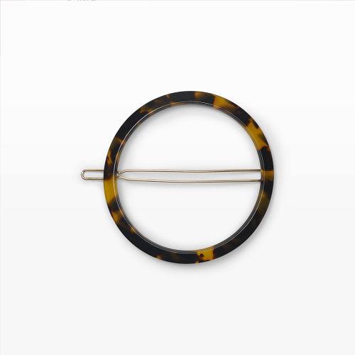 Club Monaco Color Brown Circle Hair Clip