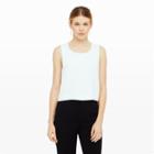 Club Monaco Color White Darelle Crop Top