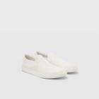 Club Monaco Color White Wh Nubuck Slip On