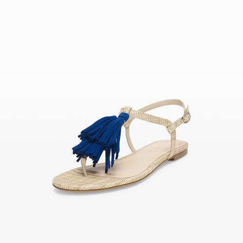 Club Monaco Color Blue Fiona Sandal