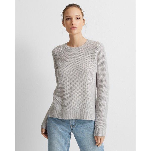 Club Monaco Light Heather Grey Dellah Cashmere Sweater