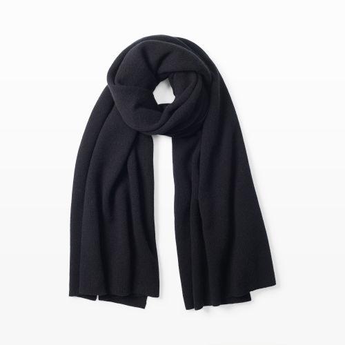 Club Monaco Color Black Zyana Oversized Scarf In Size One Size