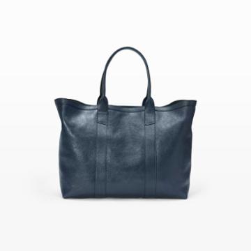 Club Monaco Color Blue Lotuff Pocket Tote