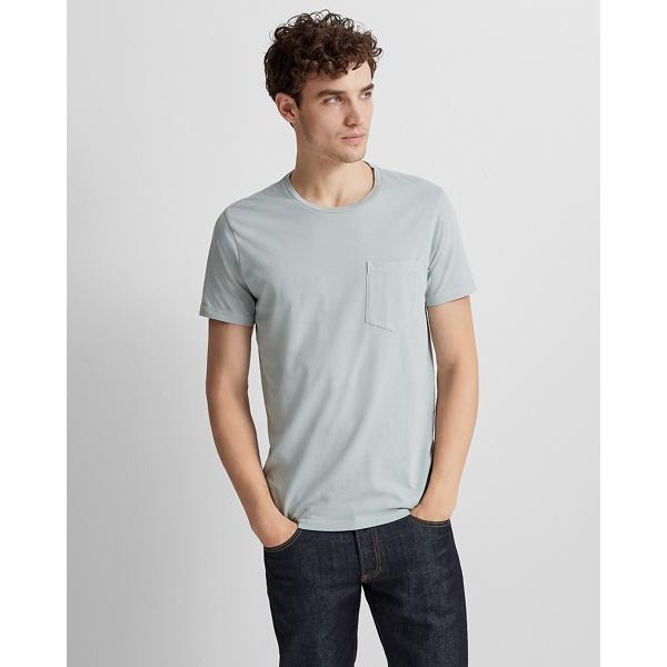 Club Monaco Mint Williams Garment-dyed Crew