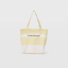 Cl Color Yellow Club Monaco Striped Tote