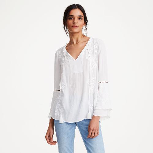 Club Monaco Color White Fredrikah Top