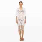 Club Monaco Color White Miguelina Jemima Lace Coverup