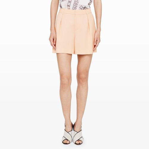 Club Monaco Color Silver Seena Shorts