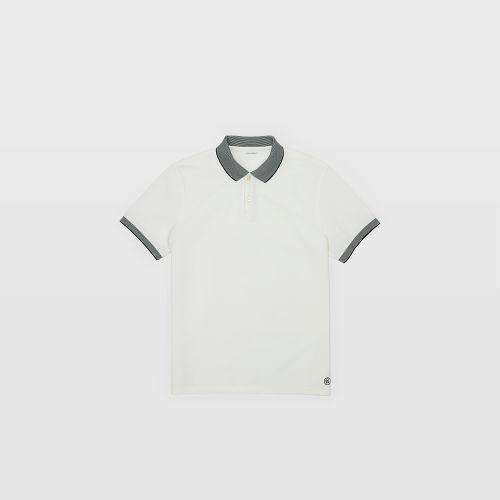 Club Monaco Color White Essential Polo